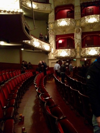 Traditional theatre, although not Gielgud